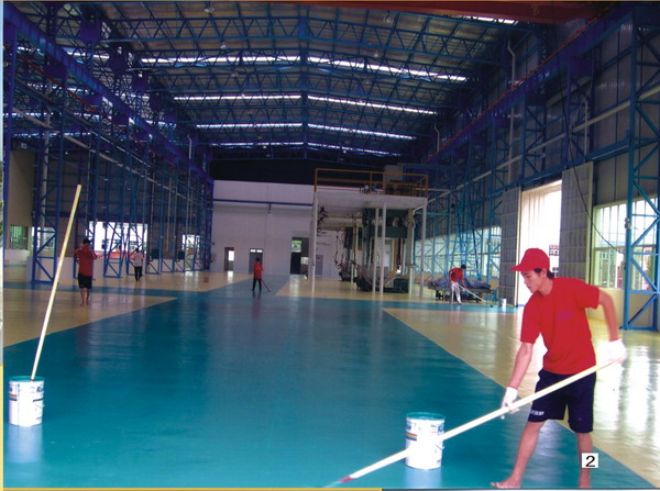 海南瑞利工業公司地坪